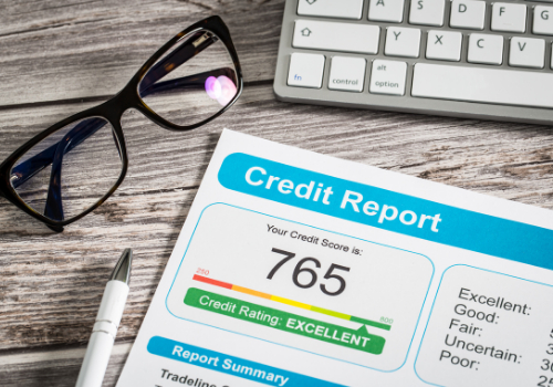 credit report of 765