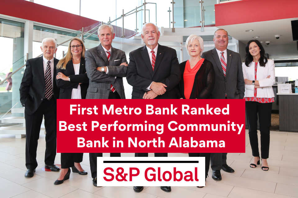 S&P Global Best Performing Community Bank in N AL