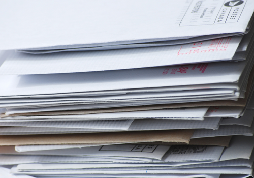 stack of files and papers